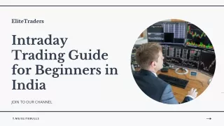 Intraday Trading Guide for Beginners in India