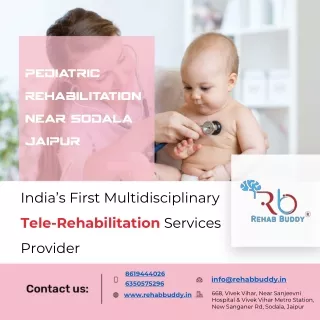 Pediatric Rehabilitation Near Sodala Jaipur - Rehab Buddy