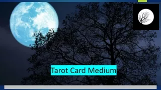 Tarot Card Medium In Missouri | Moon Tree Tarot