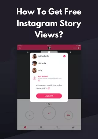 how to get free instagram story views