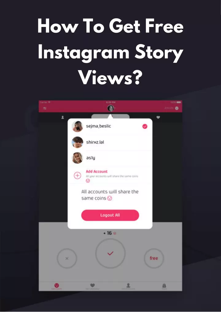 how to get free instagram story views