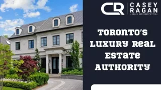 Are You Looking For Luxury Homes In Toronto?