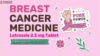 Breast Cancer Medicine Letrozole 2.5 mg Tablet