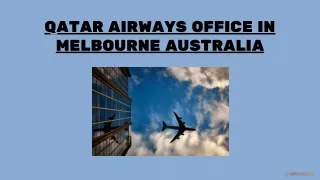 Qatar Airways Office In Melbourne Australia