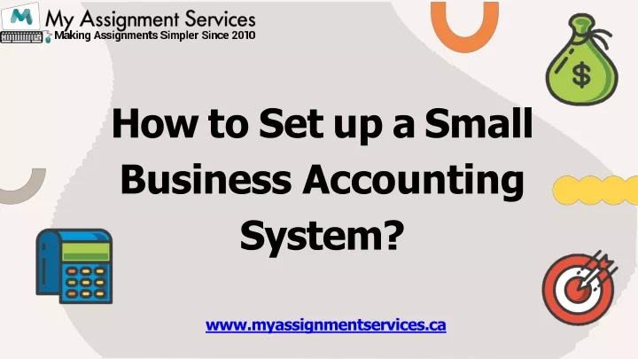 how to set up a small business accounting system