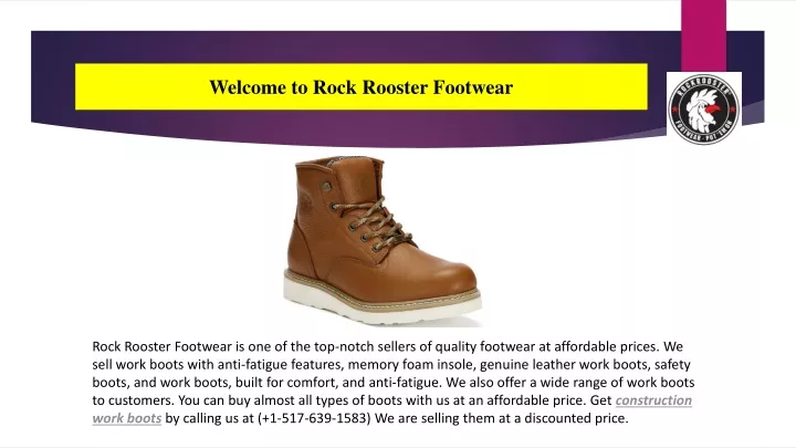 welcome to rock rooster footwear