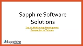 sapphire software solutions