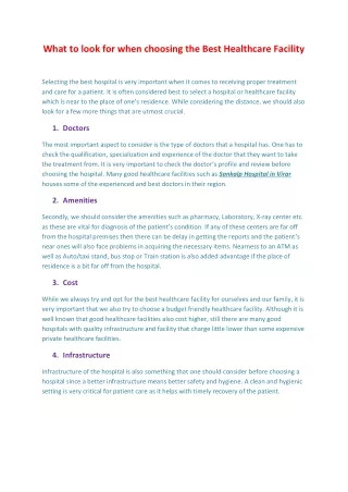 what to look for when choosing the best