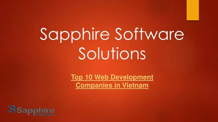 sapphire software solutions