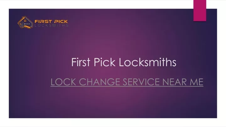 first pick locksmiths