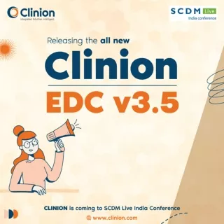 New Clinion EDC v3.5 | Electronic data capture