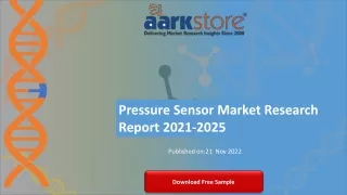 pressure sensor market research report 2021 2025