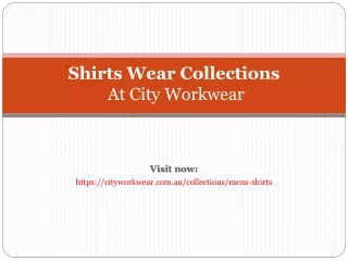 Shirts Wear Collections At City Workwear