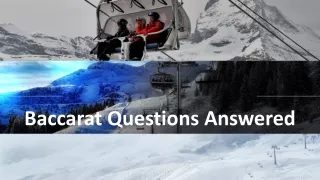 baccarat questions answered