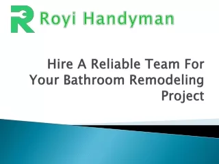 Professional Bathroom Remodeling in Silver Spring