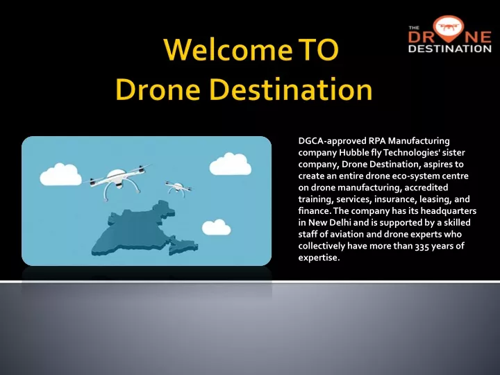 welcome to drone destination