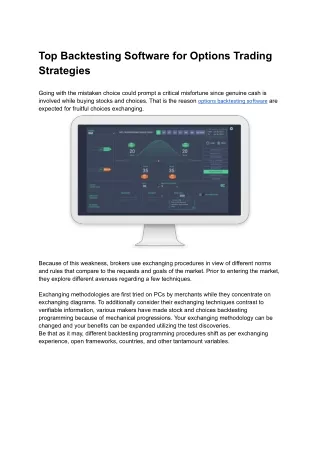 Top Backtesting Software for Options Trading Strategies