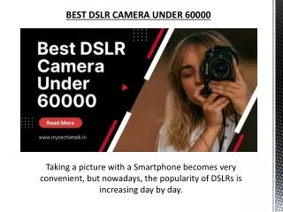 best dslr camera under 60000