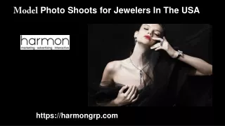 Model Photo Shoots for Jewelers In The USA