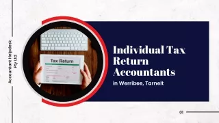 Individual Tax Return Accountants in Werribee, Tarneit