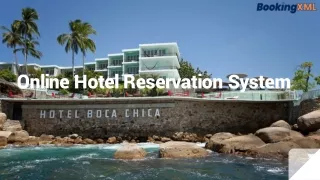 online hotel reservation system
