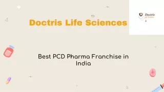 Doctris Life Sciences | Top 10 Pharma Franchise Companies in India