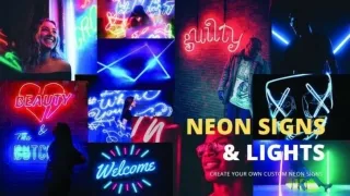 Now Create Your Own Custom Neon Signs Online | Neon Signs & Lights
