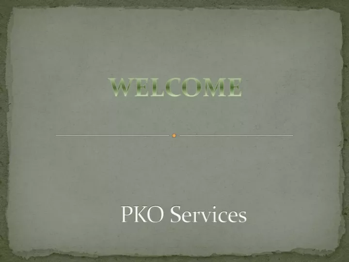 pko services