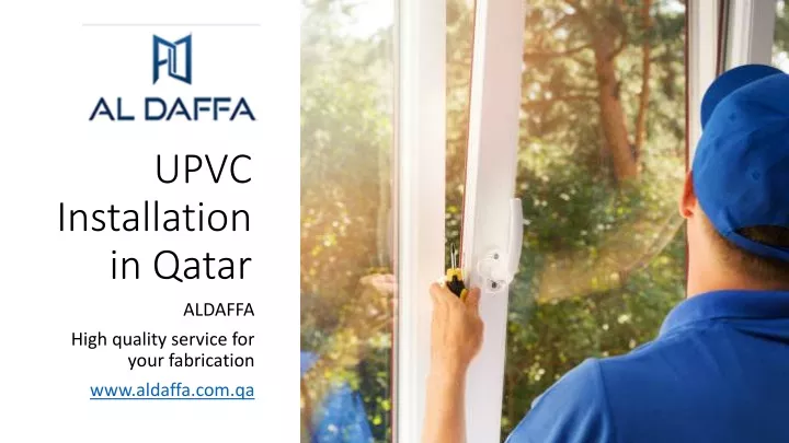 upvc installation in qatar