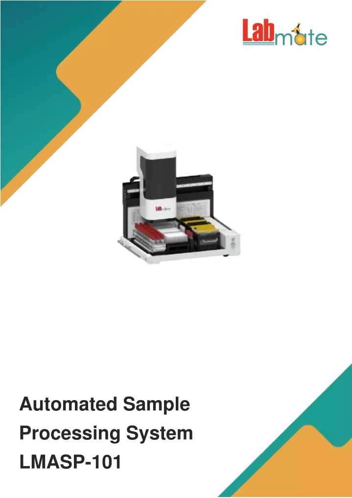 automated sample processing system lmasp 101