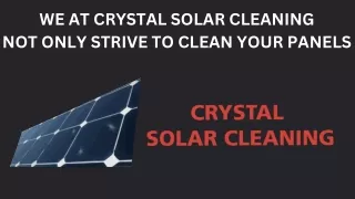 Solar Panel Cleaning Services in California