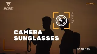 Camera sunglasses