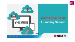 5 Core Components of an e-Learning Platform