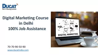 Digital Marketing course in Delhi