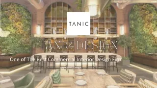 One of The Best Commercial Interior Design Firm
