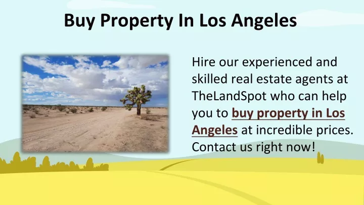 buy property in los angeles