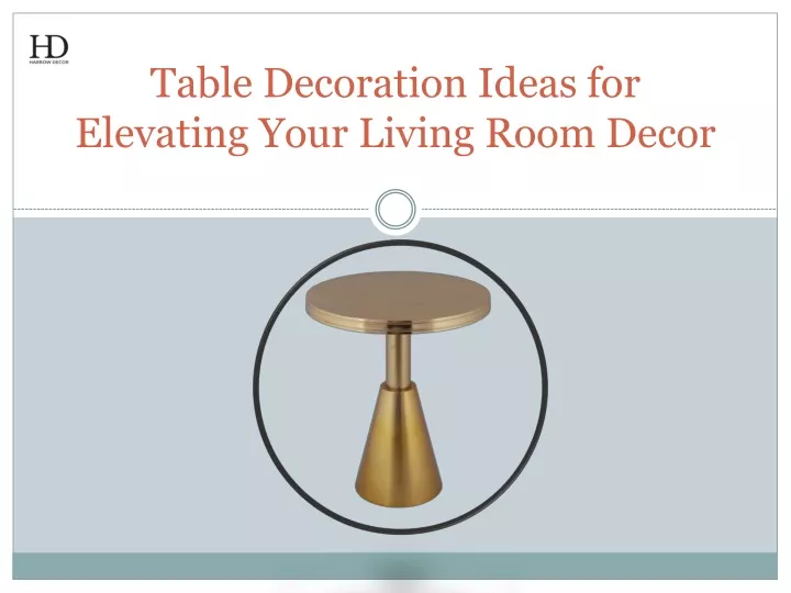 table decoration ideas for elevating your living room decor