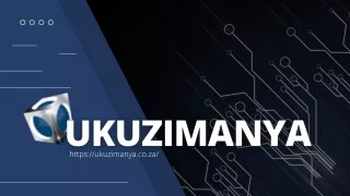 Ukuzimanya - Presentation (November 2022)