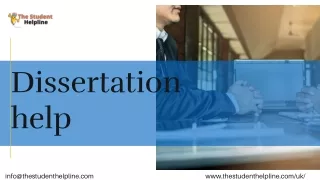 Dissertation Help