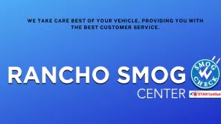 Best Smog Service in Rancho Cucamonga