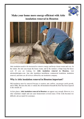 make your home more energy efficient with attic