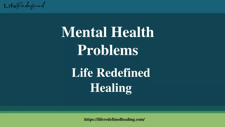 mental health problems