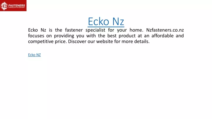 ecko nz