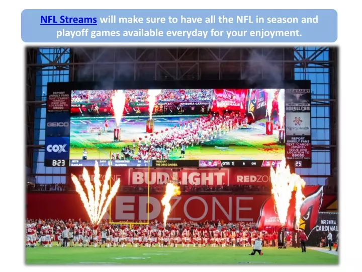 nfl streams will make sure to have