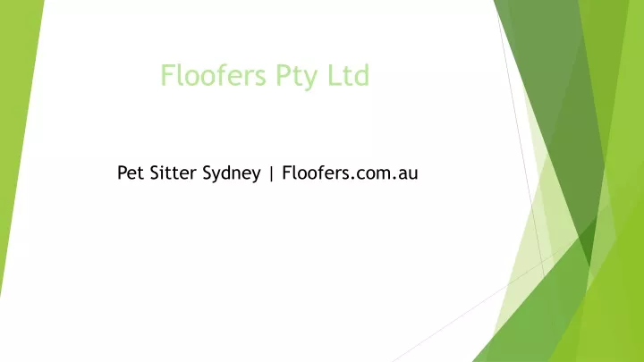 floofers pty ltd