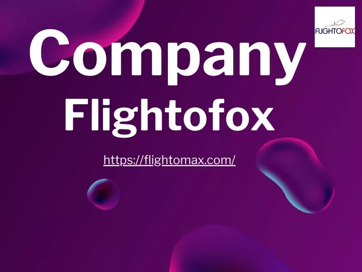 company flightofox