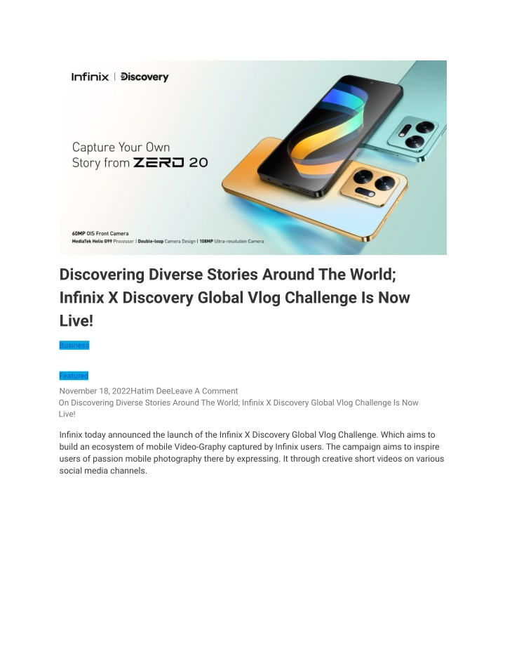discovering diverse stories around the world