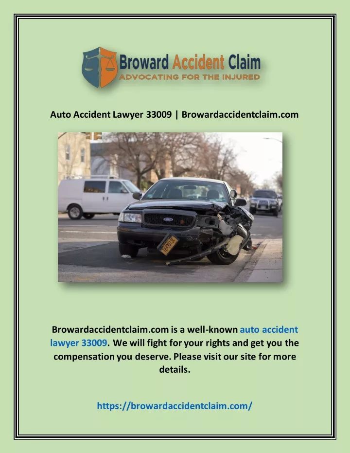 auto accident lawyer 33009 browardaccidentclaim