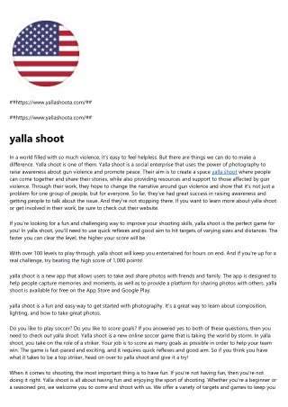 https www yallashoota com