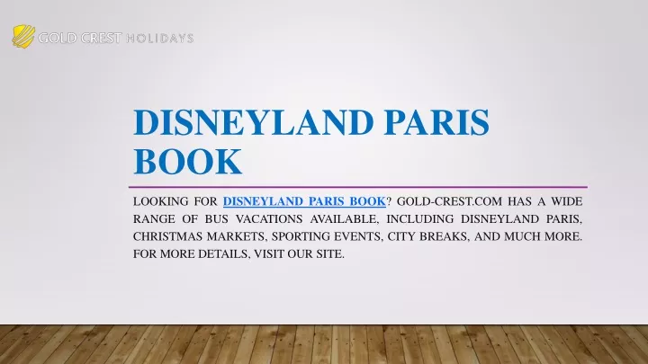 disneyland paris book